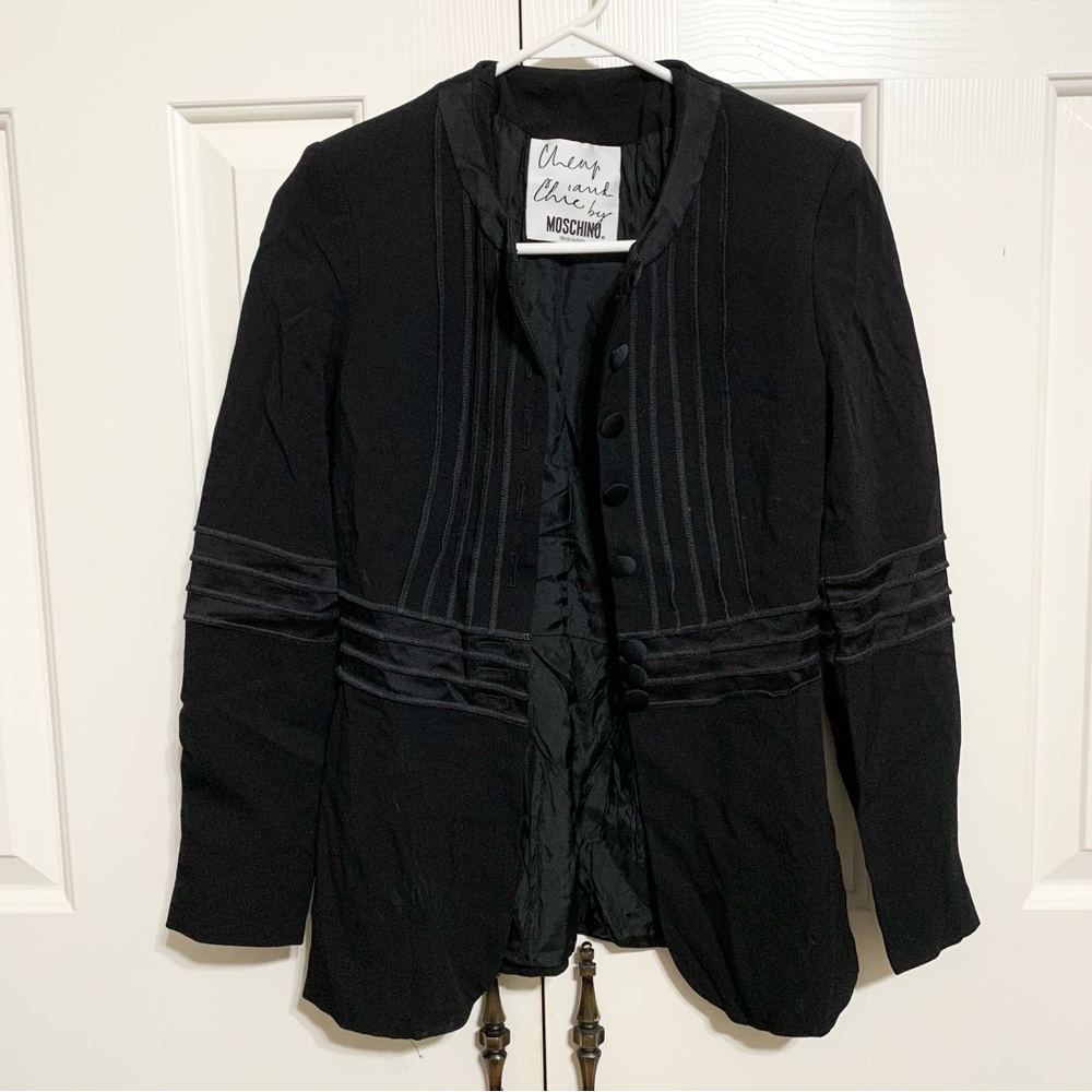 Moschino Cheap & Chic Black Blazer